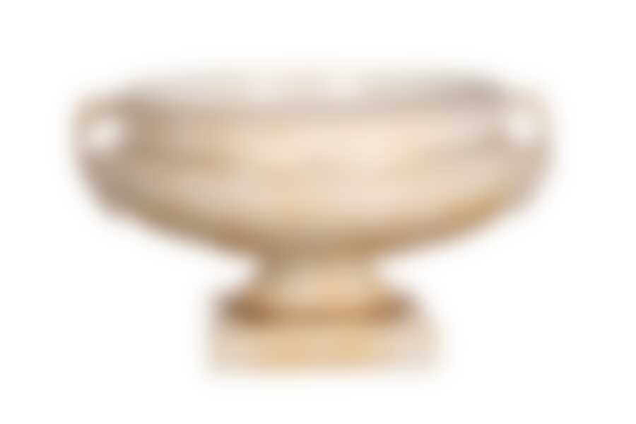 Чаша на ножке "ИРИС МРАМОР" диаметр =31 см высота=21 см