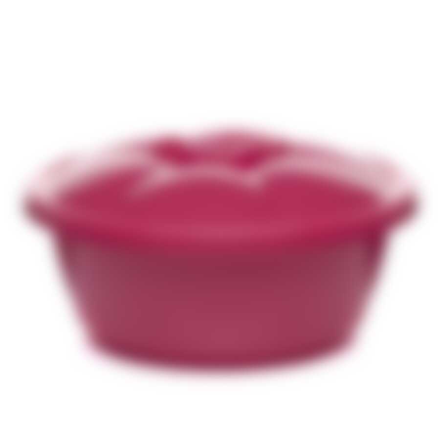 Миска "StarPlast" с крышкой,  4,5 л (цвета в ассортименте)