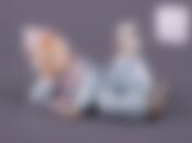 Статуэтка "КЛОУН"высота=9 см длина=15 см.