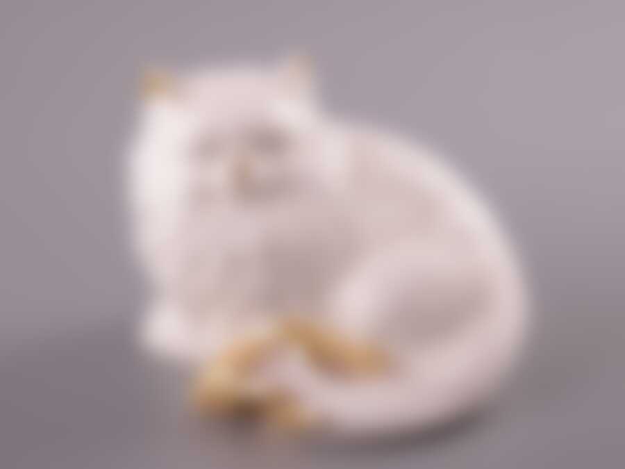 Статуэтка фарфоровая "КОТ" высота=13 см