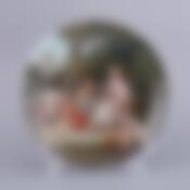 Тарелка настенная диаметр=19 см.