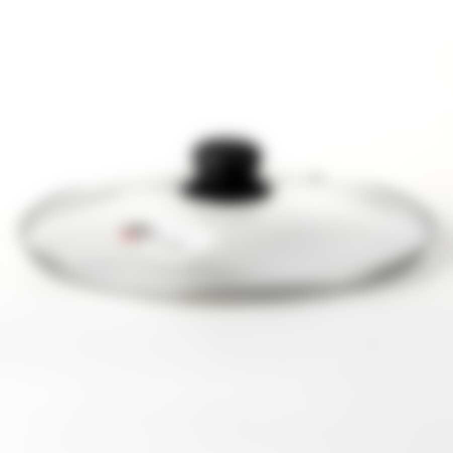 Крышка стеклянная с ручкой, диаметр 24 см