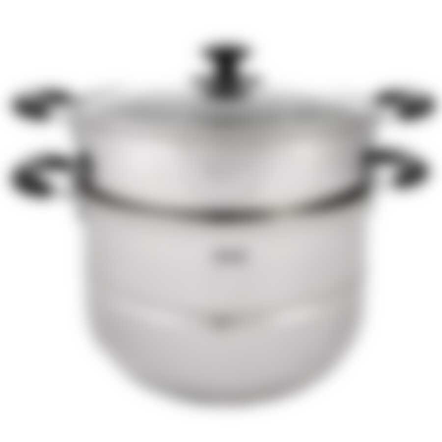 Пароварка двухуровневая Calve, объем 6,5 л