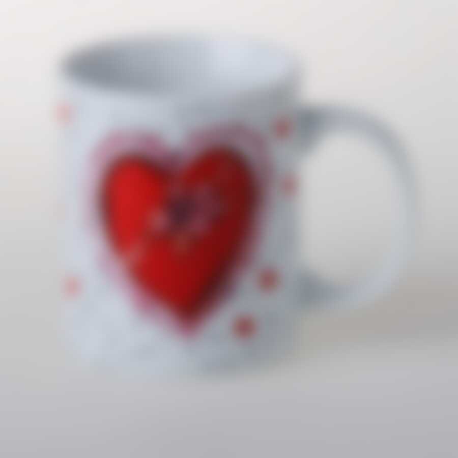 Кружка сердце 300 мл
