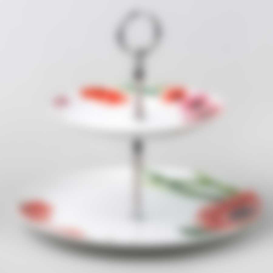 Этажерка 2-х ярусная blooming