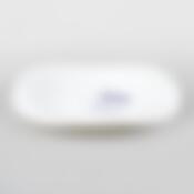 Тарелка столовая мелкая  Luminarc Volare White, длина 22,5 см