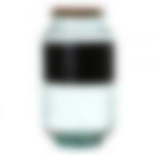 Банка для пищевых продуктов с пробкой высота=37 см.без упаковки