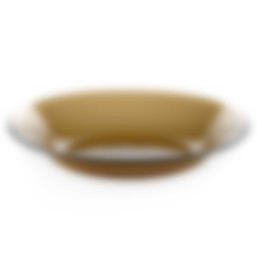 Тарелка закусочная (десертная) Pasabahce Invitation Bronze, D=22 см
