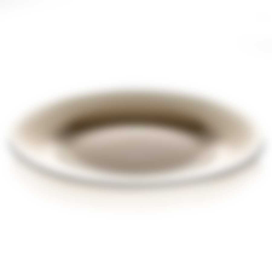 Тарелка столовая мелкая Pasabahce Invitation Bronze, D=26 см