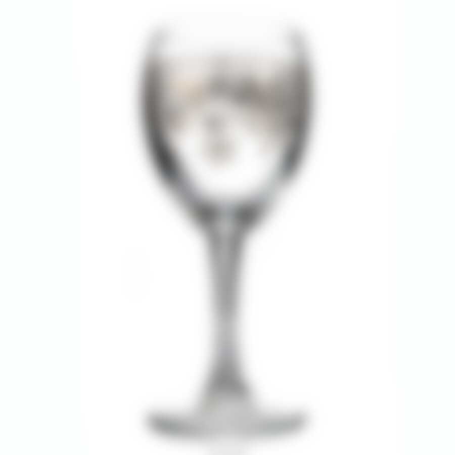 Набор бокалов сноуфлэйк, 4 штуки, объем 230 мл