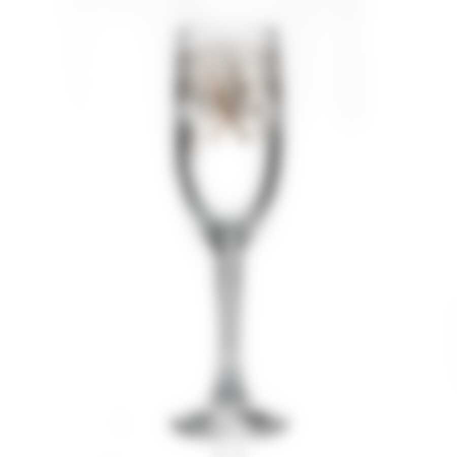 Набор бокалов сноуфлэйк, 4 штуки, объем 155 мл