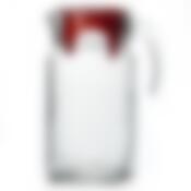 Кувшин Pasabahce Luna, 1700 мл (красная крышка)