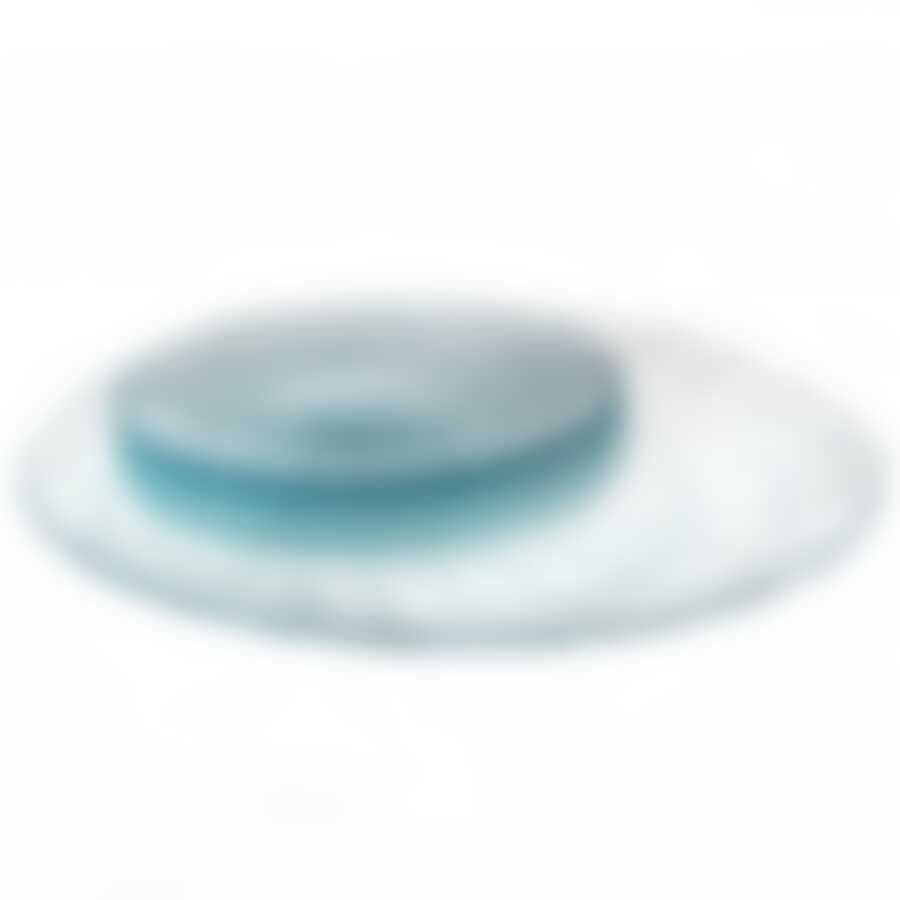 Набор столовых тарелок мелких 6 +1 шт Pasabahce Atlantis, D=19 / 30 см