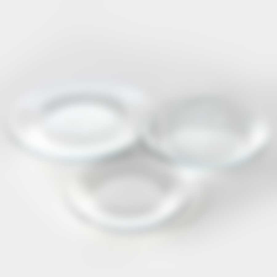 Набор тарелок из закаленного стекла INVITATION 18 шт.