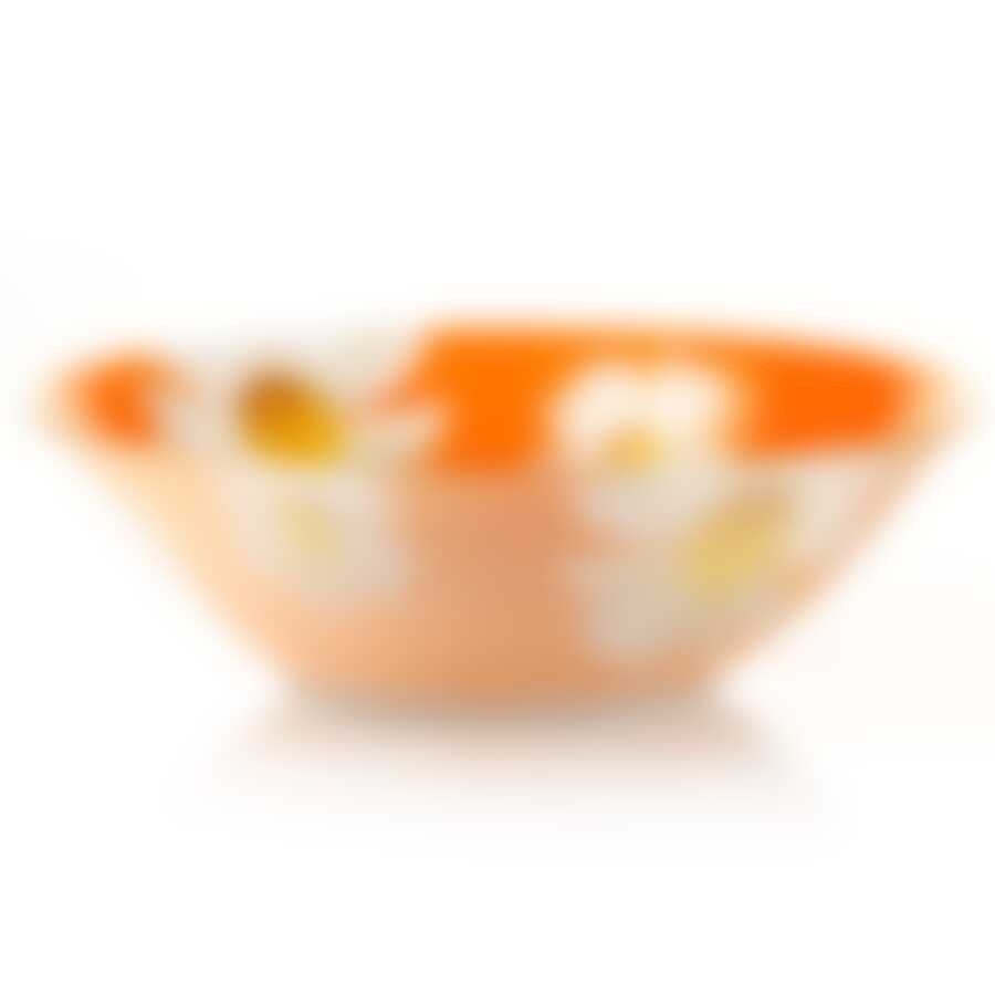 Салатник карин ромашка мелон, диаметр 27 см