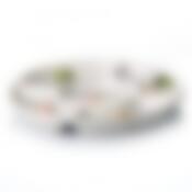 Менажница (5секций) "Нарцисс" d=24см. h=3см. (подарочная упаковка)