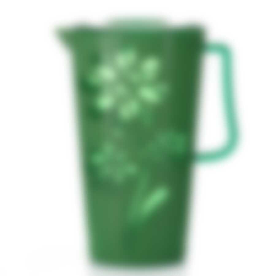 Кувшин с крышкой "Соблазн", объем 2,5 л (зеленый)