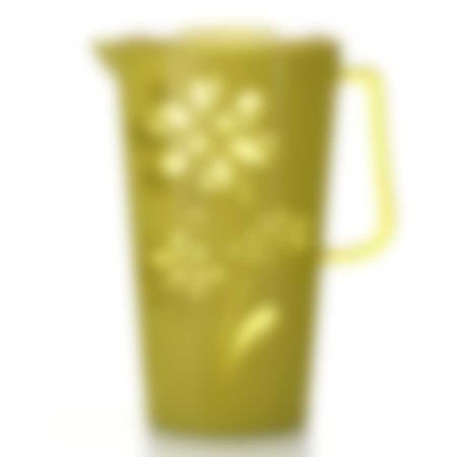 Кувшин с крышкой "Соблазн", объем 2,5 л (желтый)