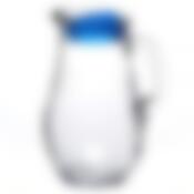 Кувшин Pasabahce "Bistro", с синей крышкой, 1850 мл