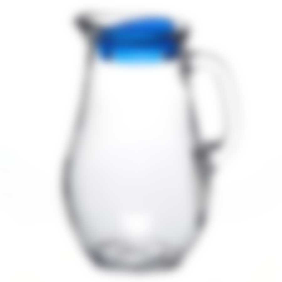 Кувшин Pasabahce "Bistro", с синей крышкой, 1850 мл