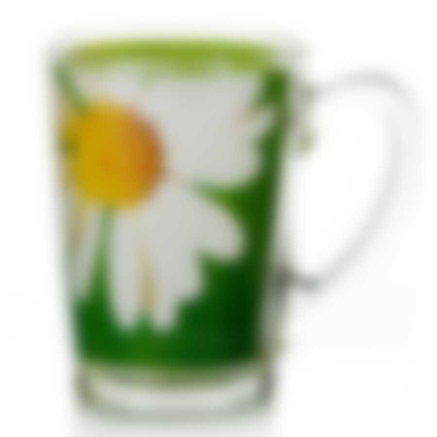 Набор кружек ромашка, 6 штук, объем 320 мл