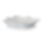 Тарелка столовая глубокая Luminarc Authentic Silver, D=20 см
