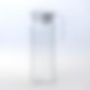 Кувшин квадро прозрачный с белой крышкой 1,1 л (50802)