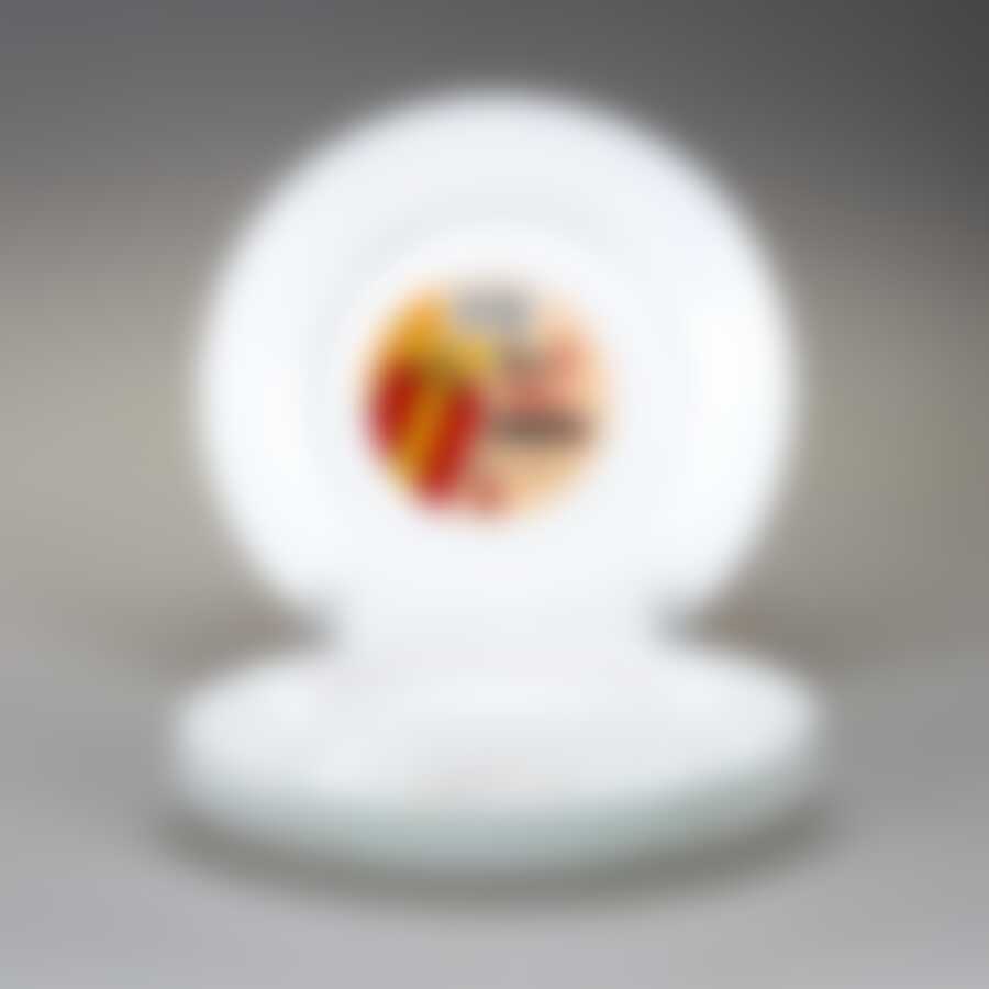 Набор столовых тарелок мелких 6 шт Luminarc Trianon, D=24,5 см