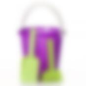 Набор детский для песочницы (грабли, лопатка, ведерко)