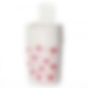 Солонка "Горошек", высота 80 мм (красно-белая)