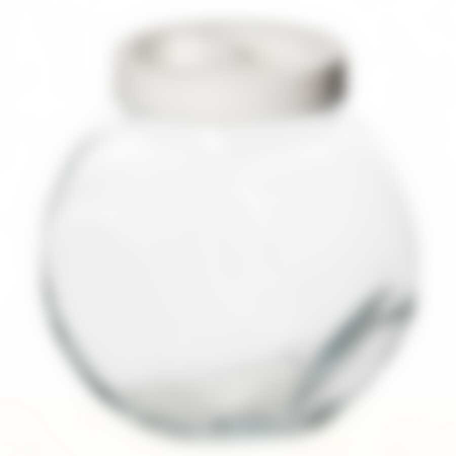 Банка с крышкой "белла", 2140 мл (белая крышка)