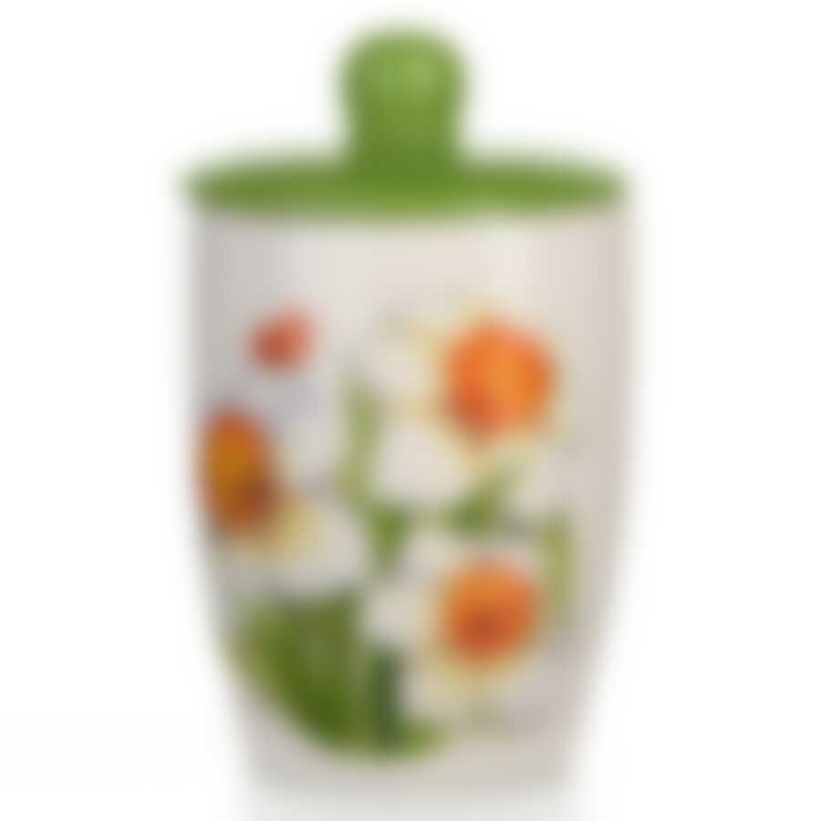 Банка для сыпучих продуктов "Нарцисс" высота 16 см (конус)