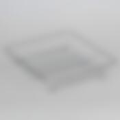 Сушилка для посуды "LaSella", цвет: серебристый, 36 х 34 х 7 см