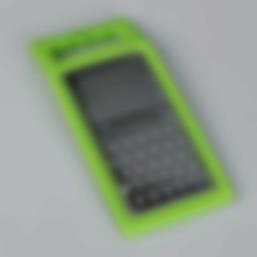 Терка плоская, цвет зеленый