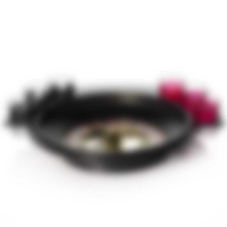 Игра настольная (питейная) "Рулетка" (6 стопок), диаметр 30см, высота 8см 