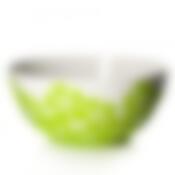 Салатник "Камелия", объем 3 л (бело-зеленый)