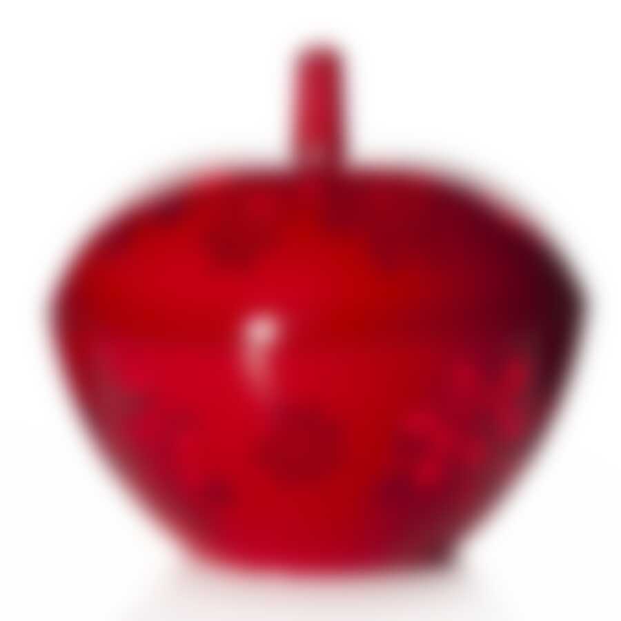 Сахарница "Соблазн" с крышкой (цвет красный)