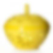 Сахарница "Соблазн" с крышкой (цвет жёлтый)