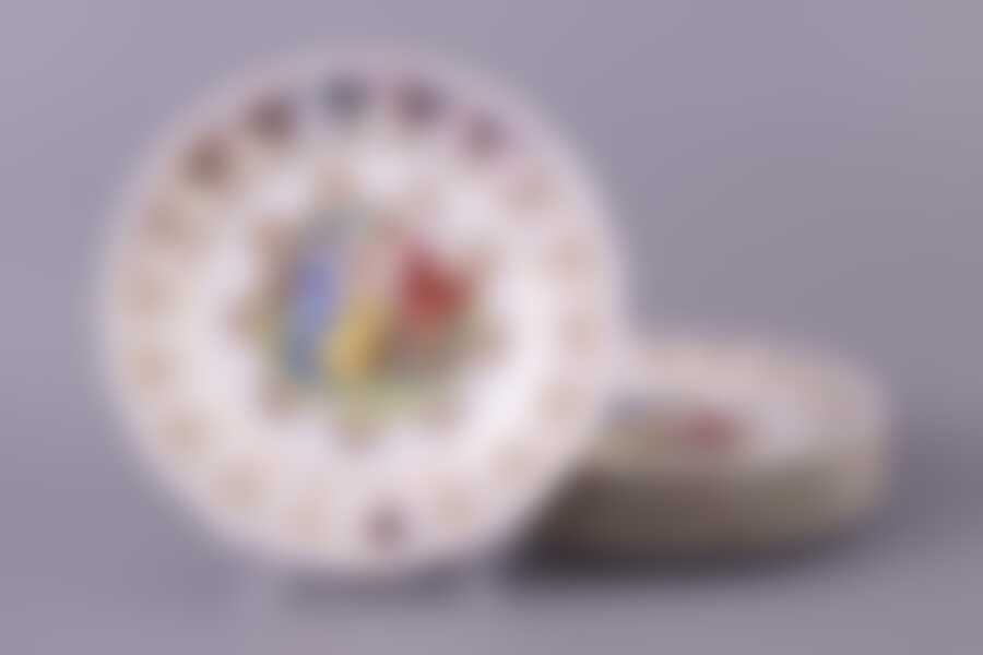 Набор столовых тарелок мелких 6 шт Moritz Zdekauer Madonna, D=25 см