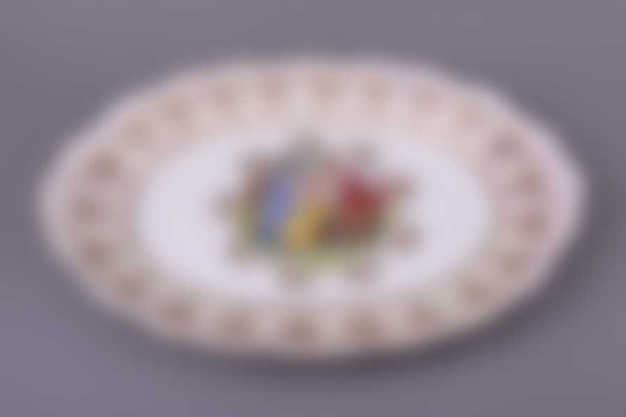 Блюдо овальное Moritz Zdekauer Madonna, длина 36 см