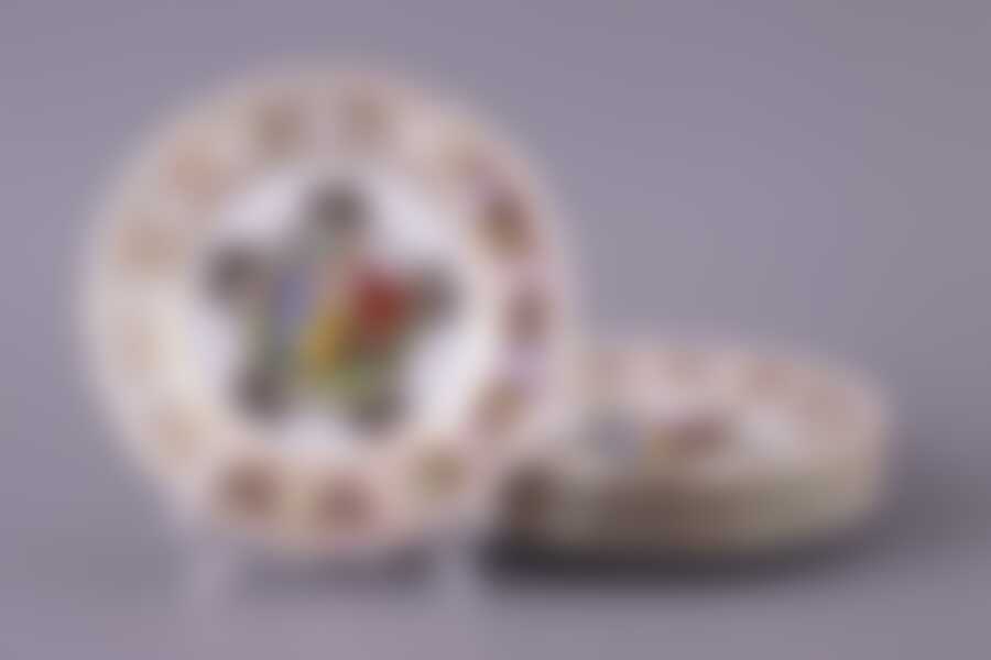 Набор тарелок закусочных (десертных) 6 шт Moritz Zdekauer Madonna, D=17 см