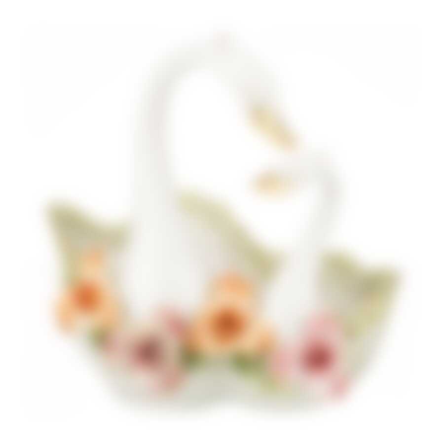 Изделие декоративное "ЛЕБЕДЬ", высота 33 см, диаметр 32 см