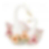 Изделие декоративное "ЛЕБЕДЬ", высота 33 см, диаметр 32 см