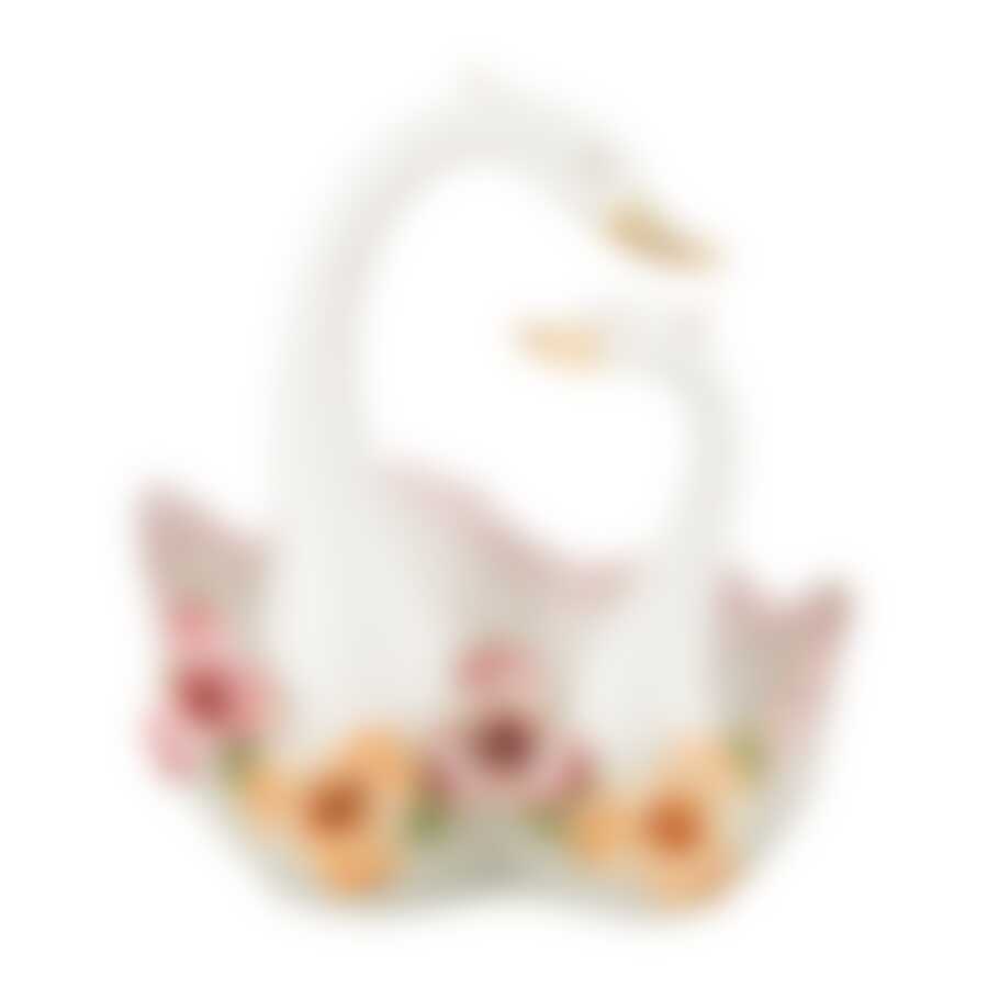 Изделие декоративное "ЛЕБЕДЬ", высота 40 см, диаметр 34 см