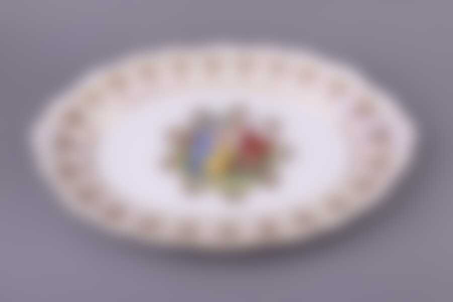 Блюдо овальное Moritz Zdekauer Madonna, длина 40 см