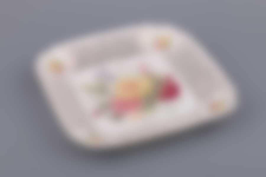 Блюдо "ЦВЕТЫ" 20*20 см