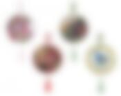 Подставка под горячее "ЦВЕТЫ" диаметр 16 см 4 вида в ассортименте