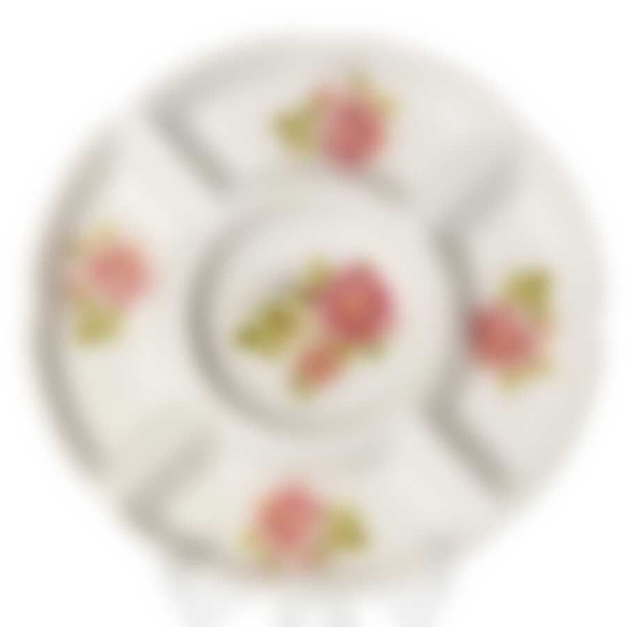 Менажница "Райский сад", 5 секций, д= 25 см, в= 3,5 см