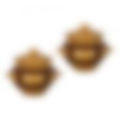 Комплект горшочков для запекания из 2 шт. «ШОТЛАНДКА» 700 мл