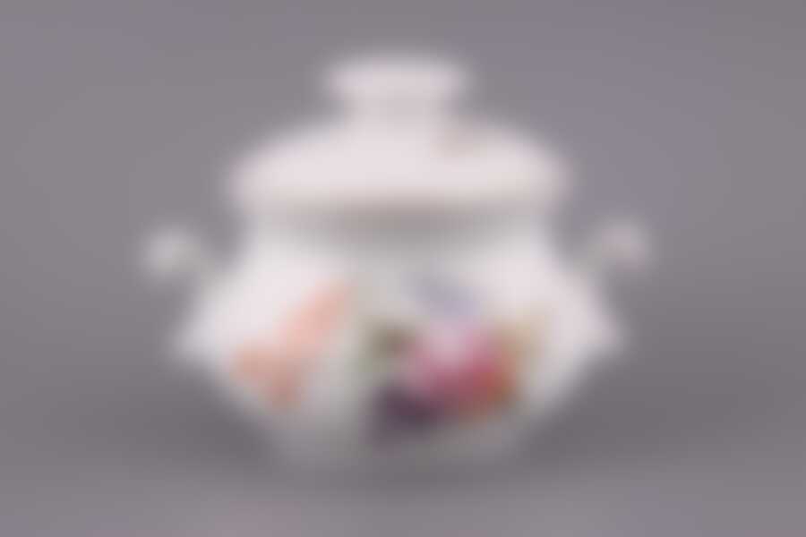 Горшок "МЕЙСЕНСКИЙ БУКЕТ", объем 750 мл, диаметр 13 см